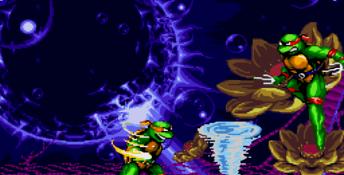 Teenage Mutant Hero Turtles: Tournament Fighters Genesis Screenshot