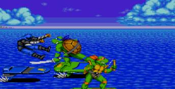 Teenage Mutant Ninja Turtles: Return of the Shredder Genesis Screenshot