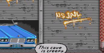 Teenage Mutant Ninja Turtles: The Hyperstone Heist Genesis Screenshot