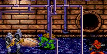 Teenage Mutant Ninja Turtles: The Hyperstone Heist Genesis Screenshot