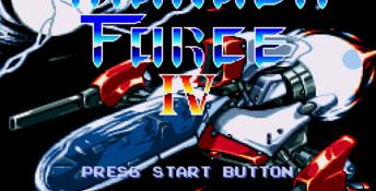 Thunder Force 4 Genesis Screenshot