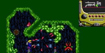 Todd's Adventures in Slime World Genesis Screenshot