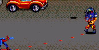 Toxic Crusaders Genesis Screenshot