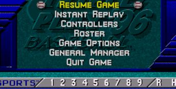 Triple Play 96 Genesis Screenshot