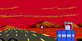Turbo Outrun Genesis Screenshot