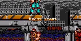 Two Crude Dudes Genesis Screenshot