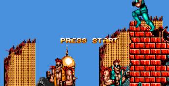 Two Crude Dudes Genesis Screenshot