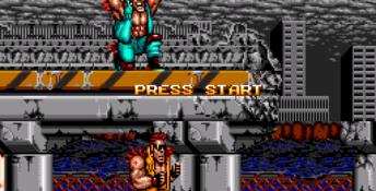 Two Crude Dudes Genesis Screenshot