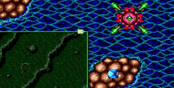 Ultimate Qix Genesis Screenshot