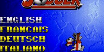 Ultimate Soccer Genesis Screenshot