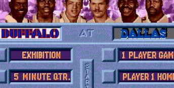 Unnecessary Roughness 95 Genesis Screenshot