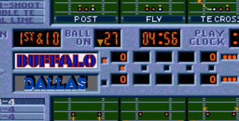 Unnecessary Roughness 95 Genesis Screenshot
