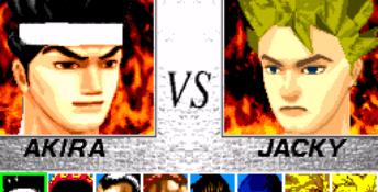 Virtua Fighter 2 Genesis Screenshot