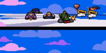Wacky Races Genesis Screenshot