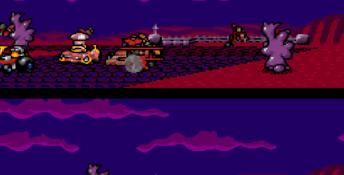 Wacky Races Genesis Screenshot
