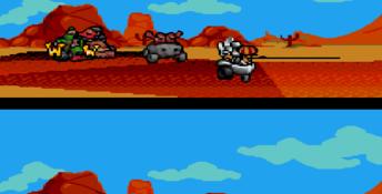 Wacky Races Genesis Screenshot
