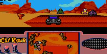 Wacky Races Genesis Screenshot