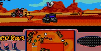 Wacky Races Genesis Screenshot