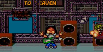 Wayne's World Genesis Screenshot