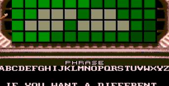 Wheel of Fortune (1992) Genesis Screenshot