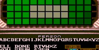 Wheel of Fortune (1992) Genesis Screenshot