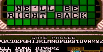 Wheel of Fortune (1992) Genesis Screenshot