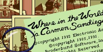 Where in the World is Carmen Sandiego Genesis Screenshot
