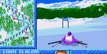 Winter Challenge Genesis Screenshot