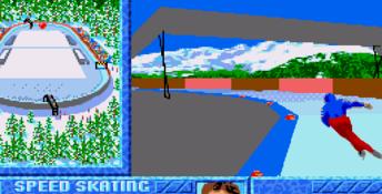 Winter Challenge Genesis Screenshot