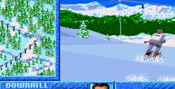 Winter Challenge Genesis Screenshot
