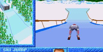 Winter Challenge Genesis Screenshot
