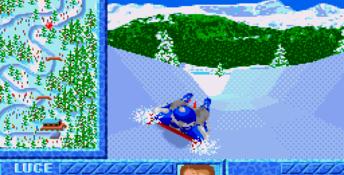 Winter Challenge Genesis Screenshot