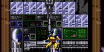 Wolverine Adamantium Rage Genesis Screenshot