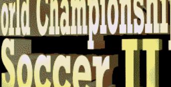 World Championship Soccer 2 Genesis Screenshot