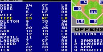 World Series Baseball (1994) Genesis Screenshot