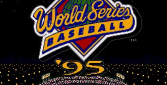 World Series Baseball 95 Genesis Screenshot