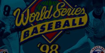World Series Baseball 98 Genesis Screenshot