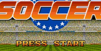 World Trophy Soccer Genesis Screenshot