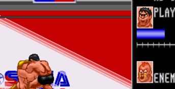Wrestle War Genesis Screenshot