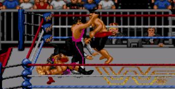 WWF RAW Genesis Screenshot