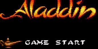 Aladdin GameGear Screenshot