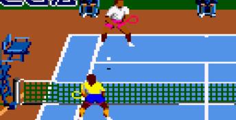 Andre Agassi Tennis GameGear Screenshot