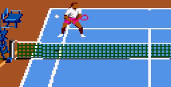 Andre Agassi Tennis GameGear Screenshot