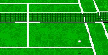 Andre Agassi Tennis GameGear Screenshot