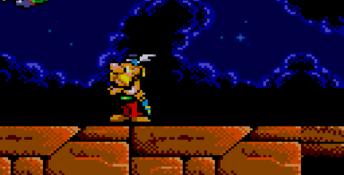 Asterix Great Rescue GameGear Screenshot