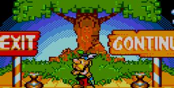 Asterix Great Rescue GameGear Screenshot