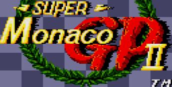 Ayrton Sennas Super Monaco GP 2 GameGear Screenshot
