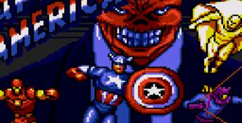 Captain America And The Avengers GameGear Screenshot