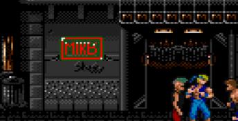 Double Dragon GameGear Screenshot