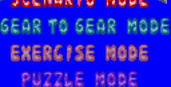 Dr Robotniks Mean Bean Machine GameGear Screenshot